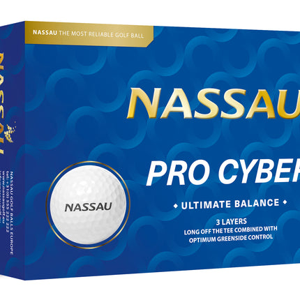Nassau Pro Cyber - Golfbälle bedrucken