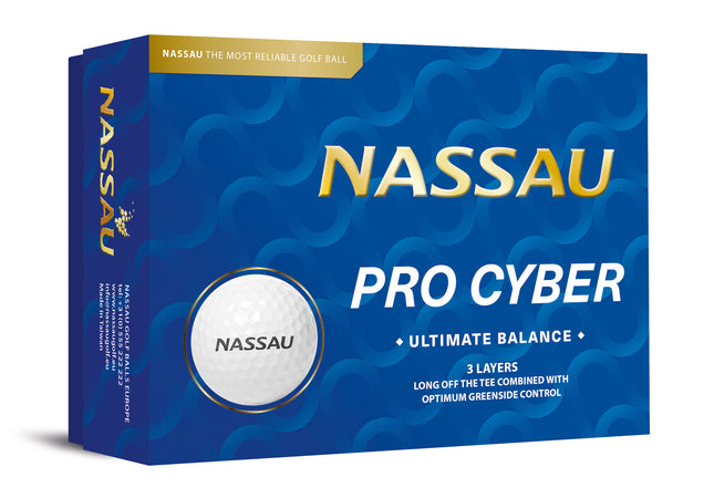 Nassau Pro Cyber - Golfbälle bedrucken