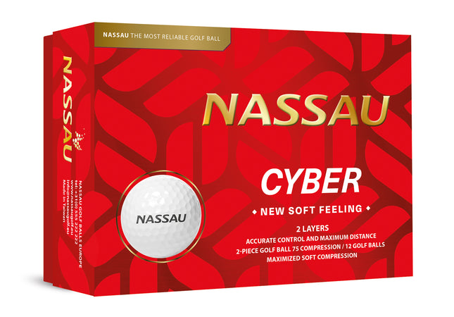 Nassau Cyber - Golfbälle bedrucken
