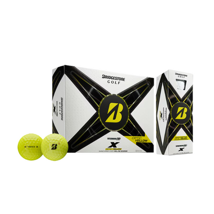 Bridgestone Tour B X - Golfbälle bedrucken - Gelb