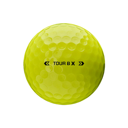 Bridgestone Tour B X - Golfbälle bedrucken - Gelb