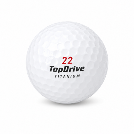 TopDrive Titanium - Golfbälle bedrucken