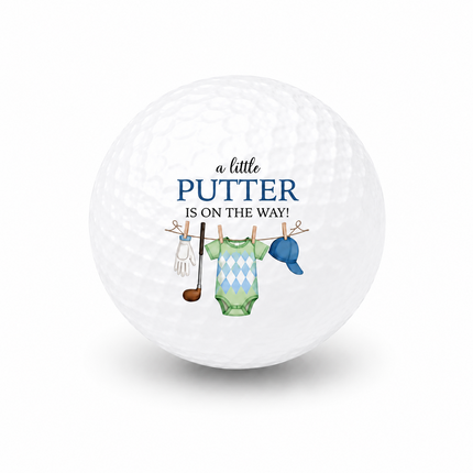 Babyankündigung Junge Golfball - Wilson Smart Core