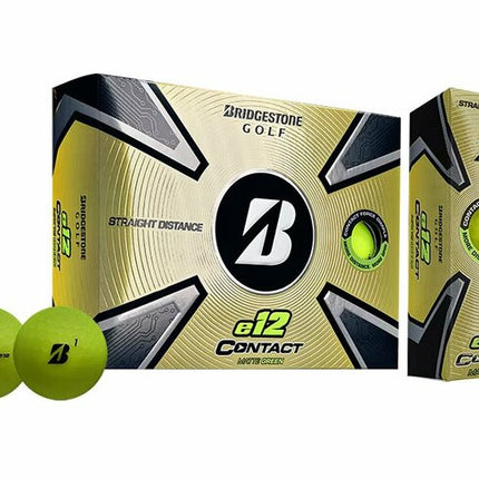 Bridgestone e12 Contact - Golfbälle bedrucken - Gelb