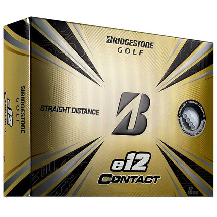 Bridgestone e12 Contact - unbedruckte Golfbälle