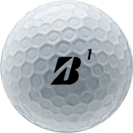 Bridgestone e12 Straight - Golfbälle bedrucken - Weiß