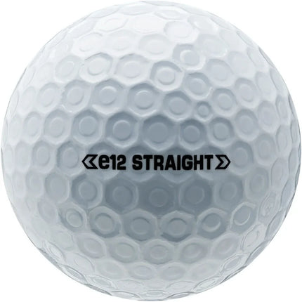 Bridgestone e12 Straight - Golfbälle bedrucken - Weiß
