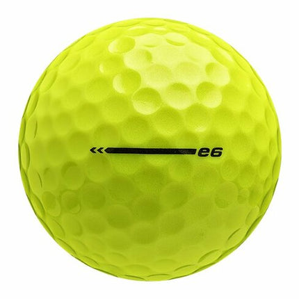 Bridgestone e6 - Golfbälle bedrucken - Gelb