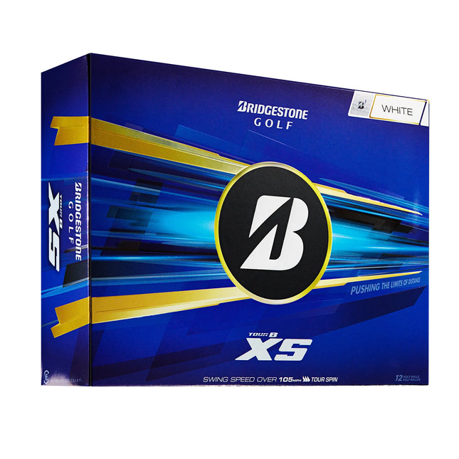 Bridgestone Tour B XS - unbedruckte Golfbälle - Weiß