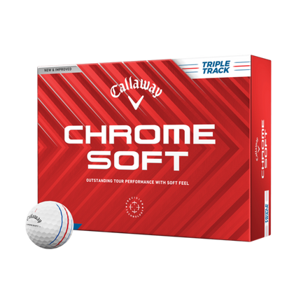 Callaway Chrome Soft Triple Track - Golfbälle bedrucken