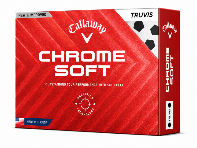 Callaway Chrome Soft Truvis - bereits mit Logo bedruckt
