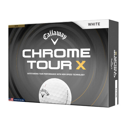 Callaway Chrome Tour X - unbedruckte Golfbälle