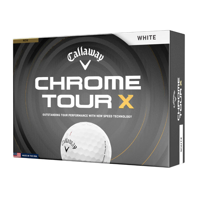 Callaway Chrome Tour X - unbedruckte Golfbälle