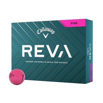 Callaway E•R•C Soft REVA - Golfbälle bedrucken - Pink