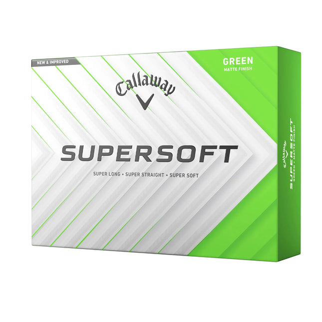 Callaway Supersoft - Golfbälle bedrucken - Grün