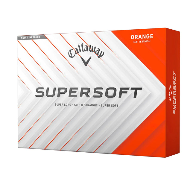 Callaway Supersoft - Golfbälle bedrucken - Orange