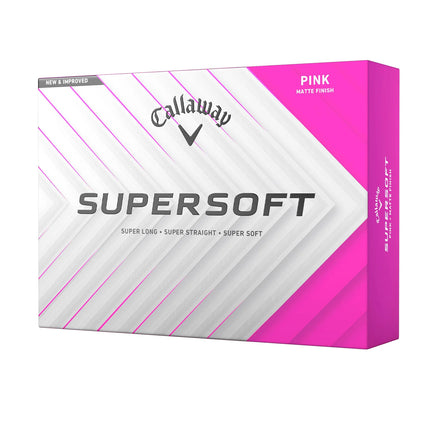 Callaway Supersoft - Golfbälle bedrucken - Pink