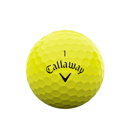 Callaway Supersoft - Golfbälle bedrucken - Gelb