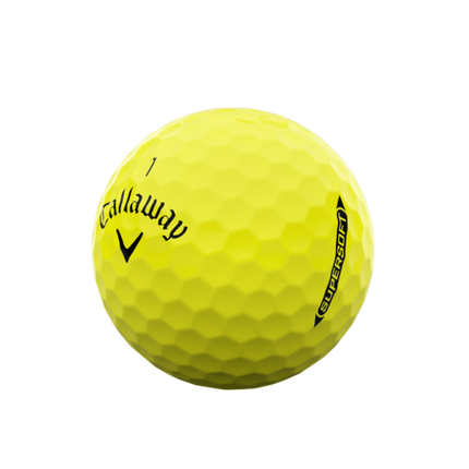 Callaway Supersoft - Golfbälle bedrucken - Gelb