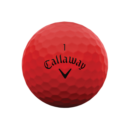 Callaway Supersoft - Golfbälle bedrucken - Rot