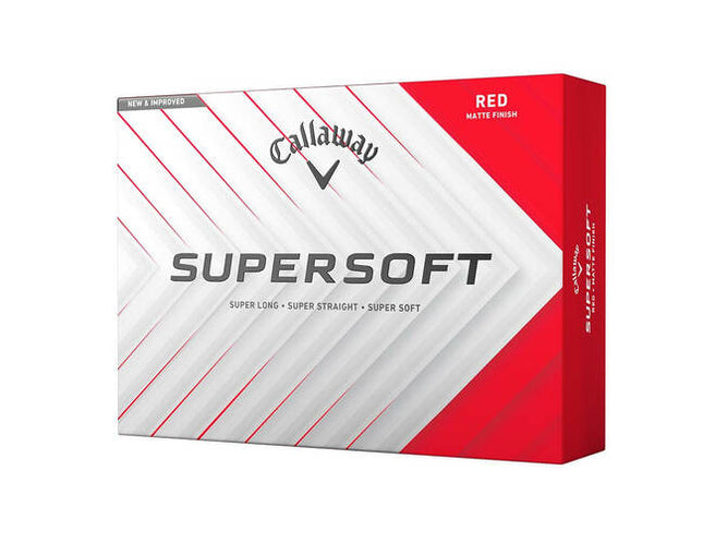 Callaway Supersoft - Golfbälle bedrucken - Rot