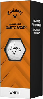 Callaway Warbird Distance+ - bereits mit Logo bedruckt - Weiß