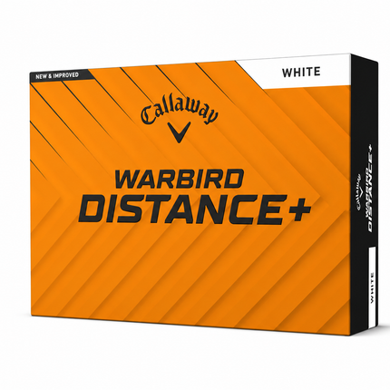 Callaway Warbird Distance+ - bereits mit Logo bedruckt - Weiß