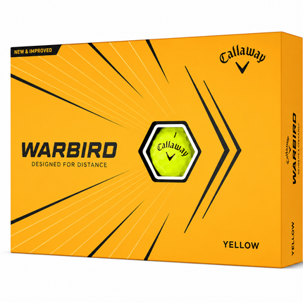 Callaway Warbird - bereits mit Logo bedruckt - Gelb