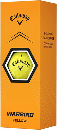 Callaway Warbird - bereits mit Logo bedruckt - Gelb