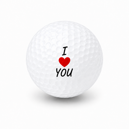 I Love You Golfball - Wilson Smart Core