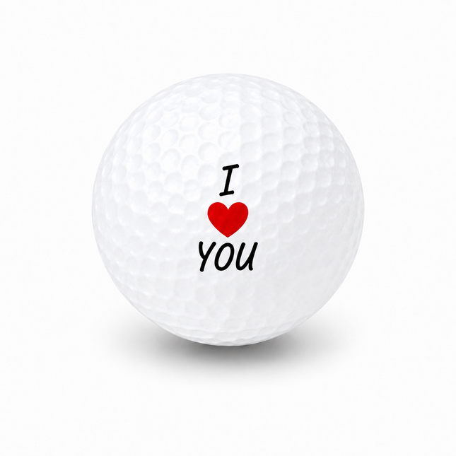 I Love You Golfball - Wilson Smart Core