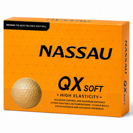 Nassau QX Soft – bereits mit Logo bedruckt – Orange