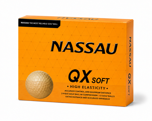 Nassau QX Soft – bereits mit Logo bedruckt – Orange