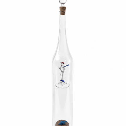 Olivenölflasche aus Glas mit Golfdekor - Bedruckt