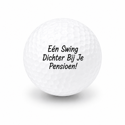 Golfball mit Ruhestand-Spruch - Wilson Smart Core