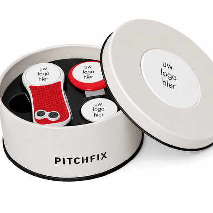 Pitchfix Dose mit Ballmarker und Hatclip
