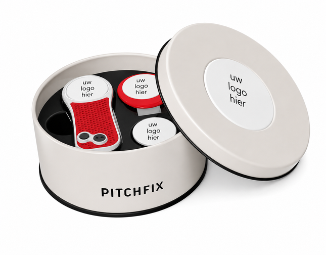 Pitchfix Dose mit Ballmarker und Hatclip