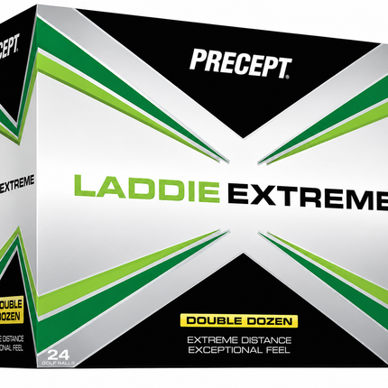 Precept Laddie Extreme - Golfbälle bedrucken - Weiß