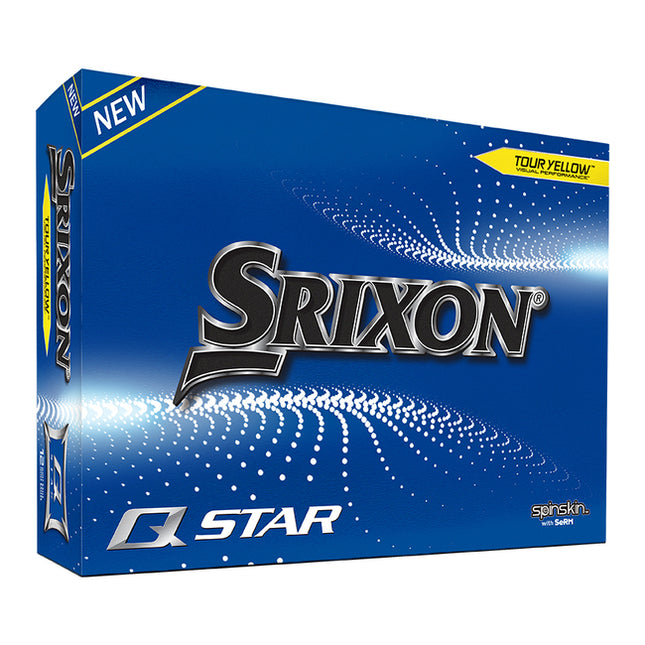 Srixon Q-Star - Golfbälle bedrucken - Gelb