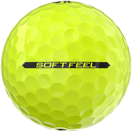 Srixon Soft Feel - Golfbälle bedrucken - Gelb