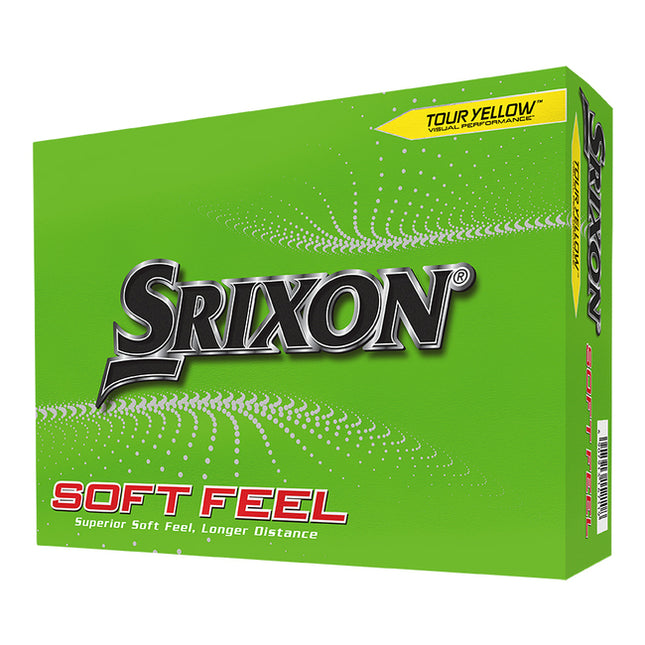 Srixon Soft Feel - Golfbälle bedrucken - Gelb