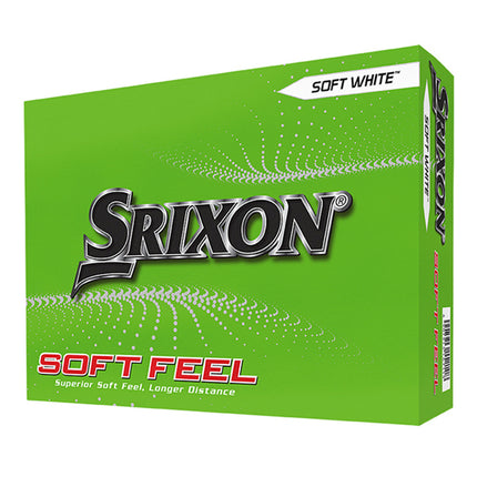 Srixon Soft Feel - Golfbälle bedrucken - Weiß