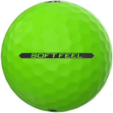 Srixon Soft Feel Brite - Golfbälle bedrucken - Grün
