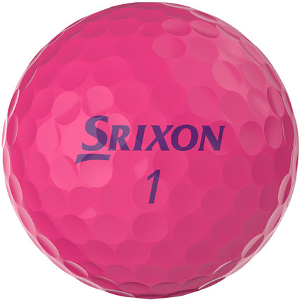 Srixon Soft Feel Lady - Golfbälle bedrucken - Pink