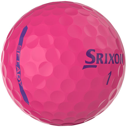 Srixon Soft Feel Lady - Golfbälle bedrucken - Pink