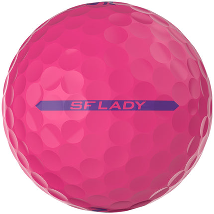 Srixon Soft Feel Lady - Golfbälle bedrucken - Pink