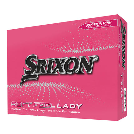 Srixon Soft Feel Lady - Golfbälle bedrucken - Pink