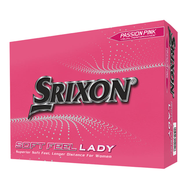 Srixon Soft Feel Lady - Golfbälle bedrucken - Pink