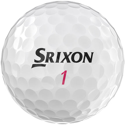 Srixon Soft Feel Lady - Golfbälle bedrucken - Weiß