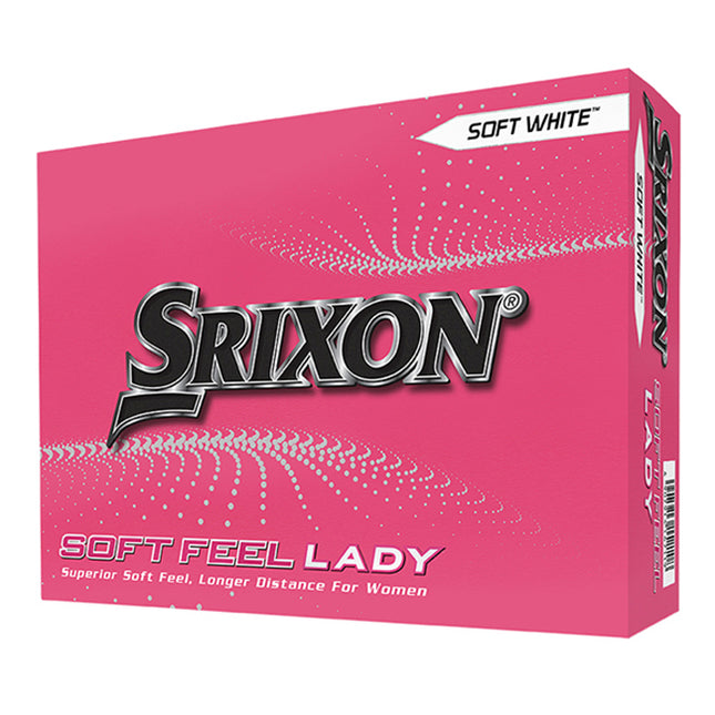 Srixon Soft Feel Lady - Golfbälle bedrucken - Weiß